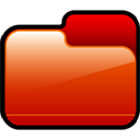 Folder Closed Red icon